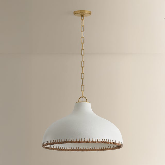 An earthy ceramic lighting family, Southfields is distinguished by its handcrafted details and thoughtful material...