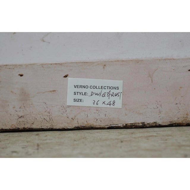 Large Decorative Oil Painting on Canvas ~ 3 Girls For Sale - Image 12 of 12