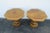 Weiman Mid Century Modern Octagon Pair of Side End Tables For Sale In Miami - Image 6 of 13