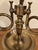 Traditional Chapman 3 Horn Antique Brass Buillotte Table Lamp For Sale - Image 3 of 8