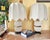 Pair of Vintage Hollywood Regency Ceramic Table Lamps – Styled After Rougier For Sale In Washington DC - Image 6 of 18