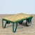Forest Green Industrial Side Table, 1970s For Sale - Image 8 of 8