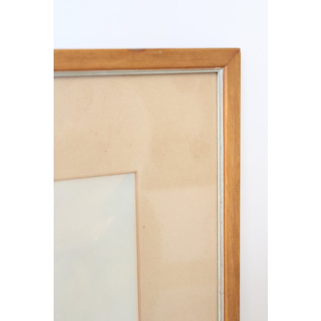 "The White Cottage Perinck" Signed Gustavian Swedish Landscape Print For Sale - Image 4 of 4
