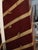 F-006 Pair of Mid-Century Modern Abstract Carved Bamboo Sculptures in Oxblood For Sale In Tampa - Image 6 of 6