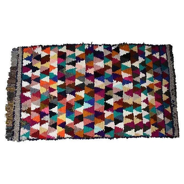 Mid 20th Century Moroccan Rug- 8' X 4'8'' For Sale