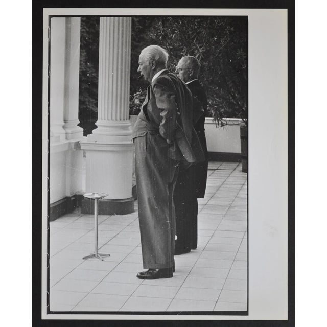 Theodor Heuss (1884-1963) Back Information: BRD Photographer: Rolf Gillhausen (May 31, 1922 in Cologne, died February 22,...