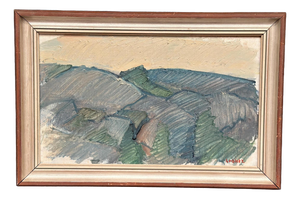 Bengt Crantz, Swedish Landscape, 20th Century, Oil on Canvas