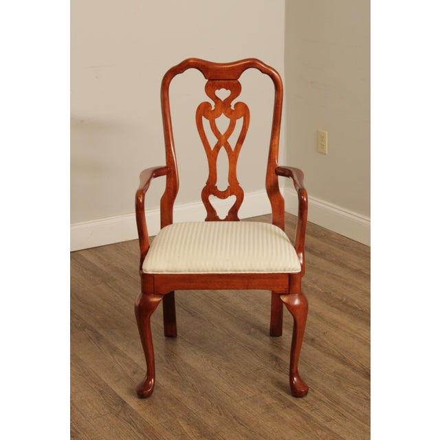 Pennsylvania House Queen Anne Style Cherry Dining Chairs Set of 6