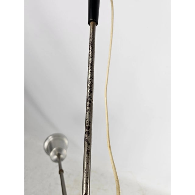 Black Mid-Century Counter Balance Ceiling Lamp attributed to Willem Hagoort, 1960s For Sale - Image 8 of 10