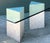 This striking pair of vintage plaster pedestals combines bold geometric form with an organic faux coral texture, creating...