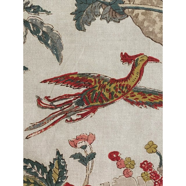 Thibaut F910228 Coromandel Wheat Cotton Linen Blend Fabric 8 3/8 Yards For Sale In Raleigh - Image 6 of 7