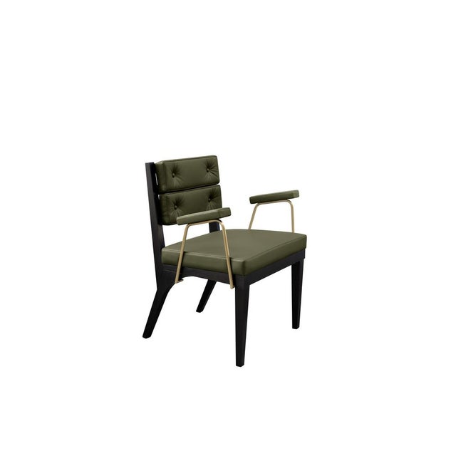 Not Yet Made - Made To Order Robinson Dining Chair by Wood Tailors Club For Sale - Image 5 of 10