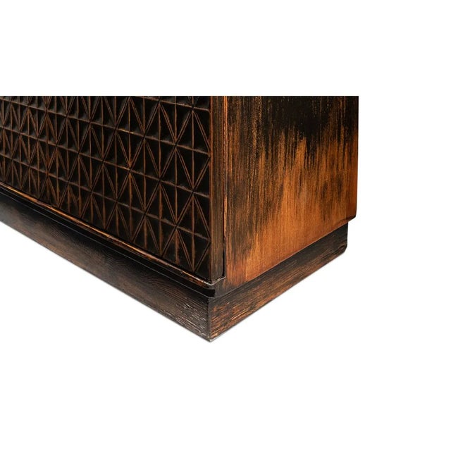 Rustic Pine Credenza For Sale In Raleigh - Image 6 of 11