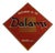 Mid-Century Dalami Advertising Sign in Sheet Metal, France, 1950s For Sale