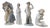 Porcelain Figures from Zaphir Lladró, 1950s, Set of 4 For Sale