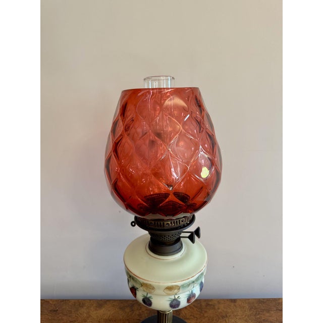 Victorian Oil Lamp, 1880s For Sale - Image 4 of 5