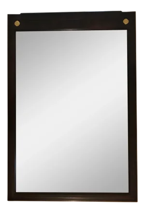 Campaign Style Mirror by White Furniture