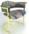 Wood Brass Cantilevered Armchairs With Barrel Backs - a Pair For Sale - Image 7 of 10