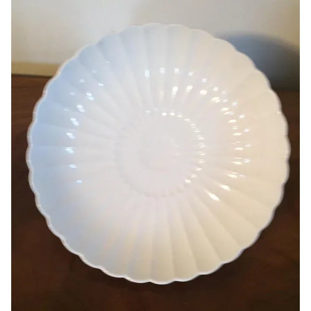 19th Century 19th Century Chinese Blanc de Chine Porcelain Centerpiece Bowl For Sale - Image 5 of 11