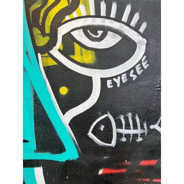 2020s Jack Winthrop Neo- Expressionist Style Mix Media - The Wounded Healer Series 2021 For Sale - Image 5 of 18