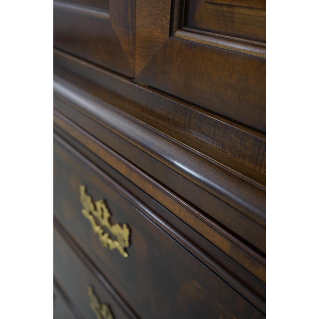 Henredon Aston Court Walnut Bedroom Armoire For Sale - Image 15 of 18