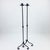Metal Hand Forged Iron Candelabra Pair (105cm) Antique Copper Tapered Stem with Scroll Base For Sale - Image 7 of 8