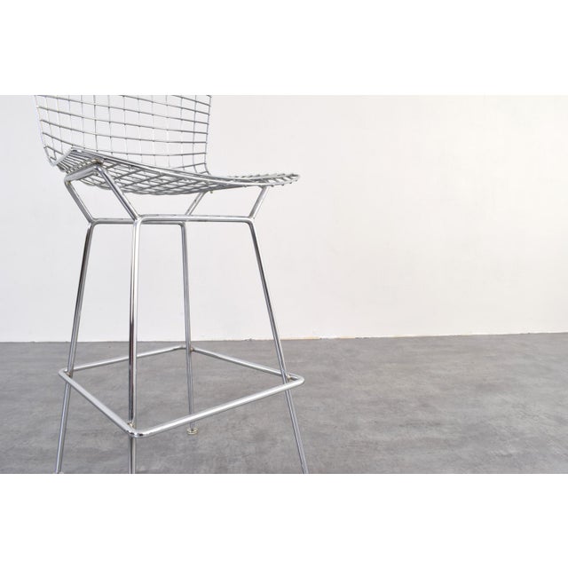 Vintage Bar Stools by Harry Bertoia for Knoll International, 1970s, Set of 2 For Sale - Image 14 of 16