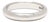 Tiffany & Co Band Ring, Ruthenium & Platinum, Ring Size 4 For Sale