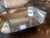 Metal 1970s Silver-Plate Butler Crumb Catcher & Brush For Sale - Image 7 of 9