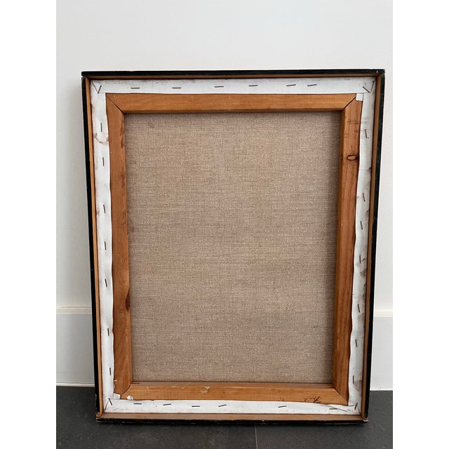 Vintage Nude Life Study Oil Painting on Canvas For Sale - Image 9 of 9