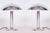 Metal Art Deco Table Lamps in Chrome-Plated Steel, Czech, 1930s, Set of 2 For Sale - Image 7 of 7
