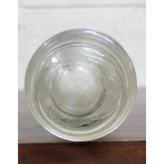 Vintage Hemingray Clear Glass Insulator For Sale - Image 4 of 9