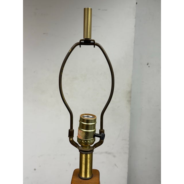 Vintage Ceramic Table Lamp For Sale In San Francisco - Image 6 of 12