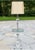 Mid 20th Century Lucite and Glass Table Floor Lamp For Sale In Charlotte - Image 6 of 6