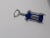 1990s Vintage Blue Silver Italian Corkscrew Bottle Opener For Sale - Image 5 of 11
