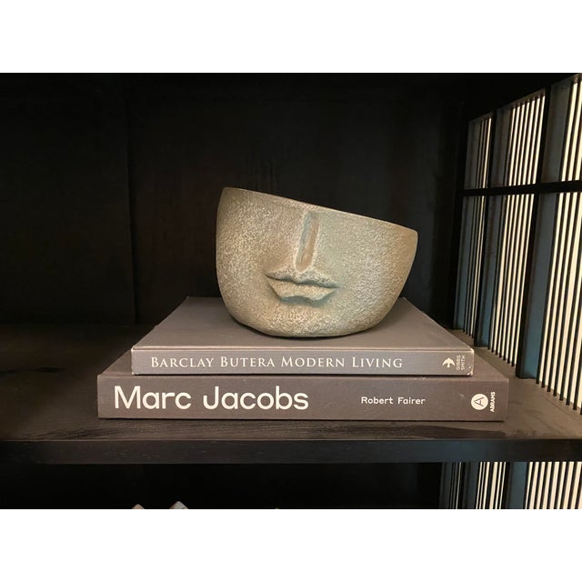 Small Face Planter Decor For Sale - Image 4 of 8