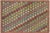 Contemporary Balochi Blue/Red Wool Rug - 4'1''x6'0'' For Sale - Image 11 of 11