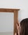 A mirror whose natural honey wood frame, rectangular gives it real character at first glance. Originating in France during...