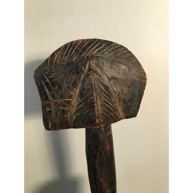 Mid-Century Vintage African Burkina Faso Mossi Fertility Doll Hand Carved Wood Aprox. dimensions: 11"H