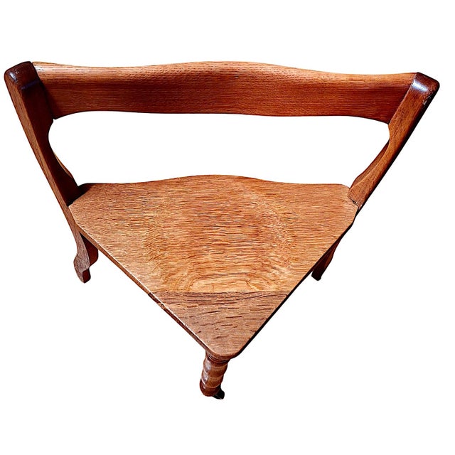 Mid-Century French Provencial-Style, Child-Size Nesting Table and Four Chairs For Sale - Image 4 of 9