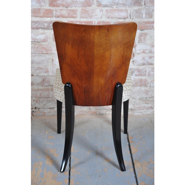 Art Deco Beech Chairs attributed to Halabala for Up Závody, Czech, 1930s, Set of 6 For Sale - Image 10 of 18