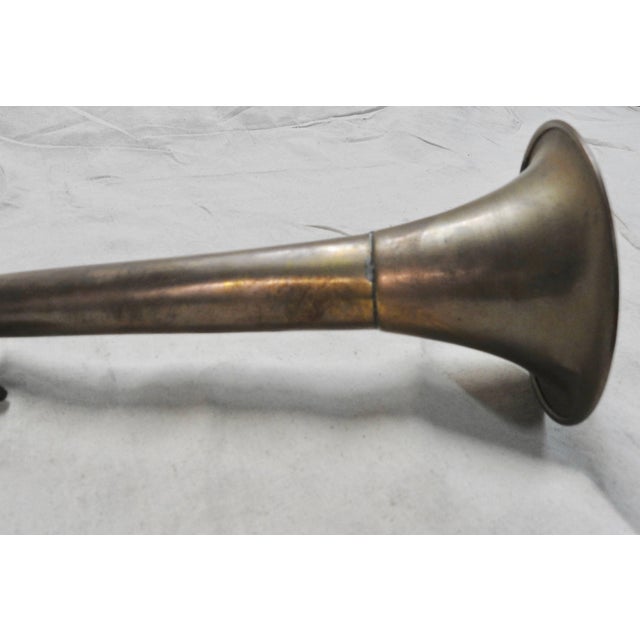 Mid-Century Modern Antique Model a Copper Horn For Sale - Image 3 of 7