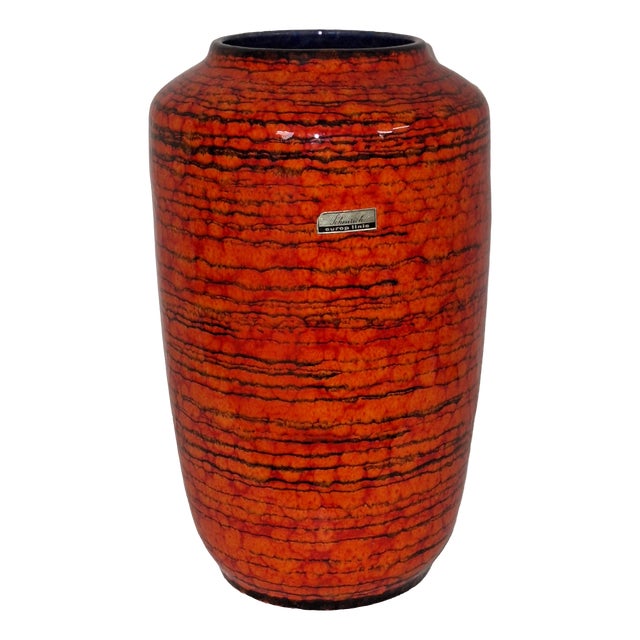Vintage German Ceramic Vase from Scheurich Keramik, 1970s For Sale