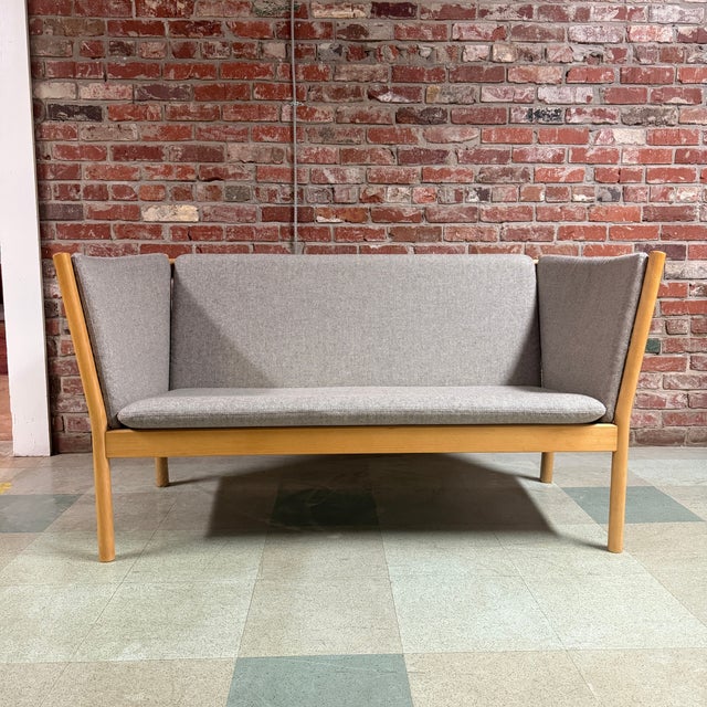 Wood Danish Model J148 Sofa by Erik Ole Jørgensen, Attributed For Sale - Image 7 of 7