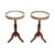 A beautiful pair of antique French marble top wine tables, dating from around the 1930’s period. The quality is...