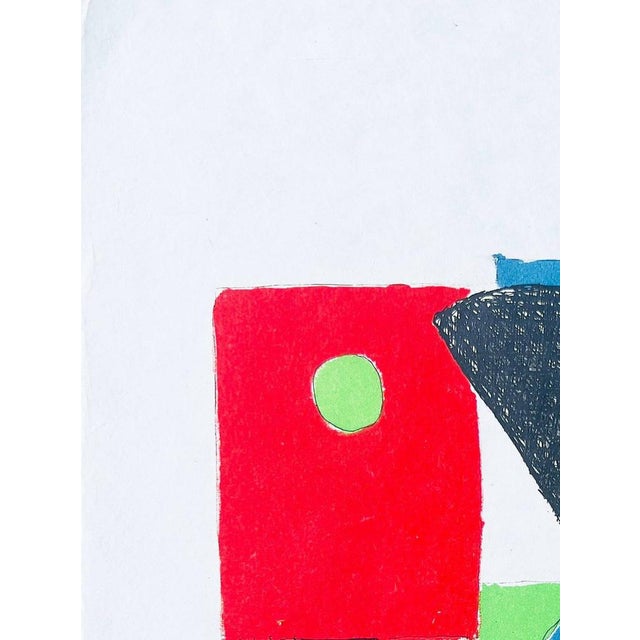 Sonia Delaunay, Juste Présent, 1961, Lithograph For Sale - Image 4 of 7