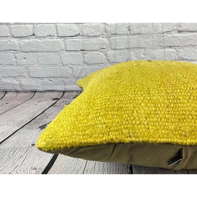 Vintage Pillow Case Turkish Hemp Pillow Decorative Hemp Pillow Dry cleaning only. PILLOW INSERT IS NOT INCLUDED