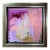 Pink Abstract Oil Painting by Piper Bridwell “Cherry on Top” For Sale