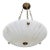 Vintage Directoire Style French Alabaster Pendant Chandelier For Sale