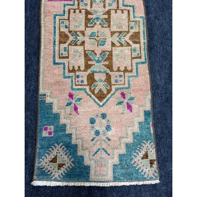 Contemporary Turkish Yastik Rug 1'4" x 3'3" For Sale - Image 3 of 5